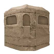 Redneck Soft Side 360 Burlap Deluxe Profile - 6 x 6 Blind