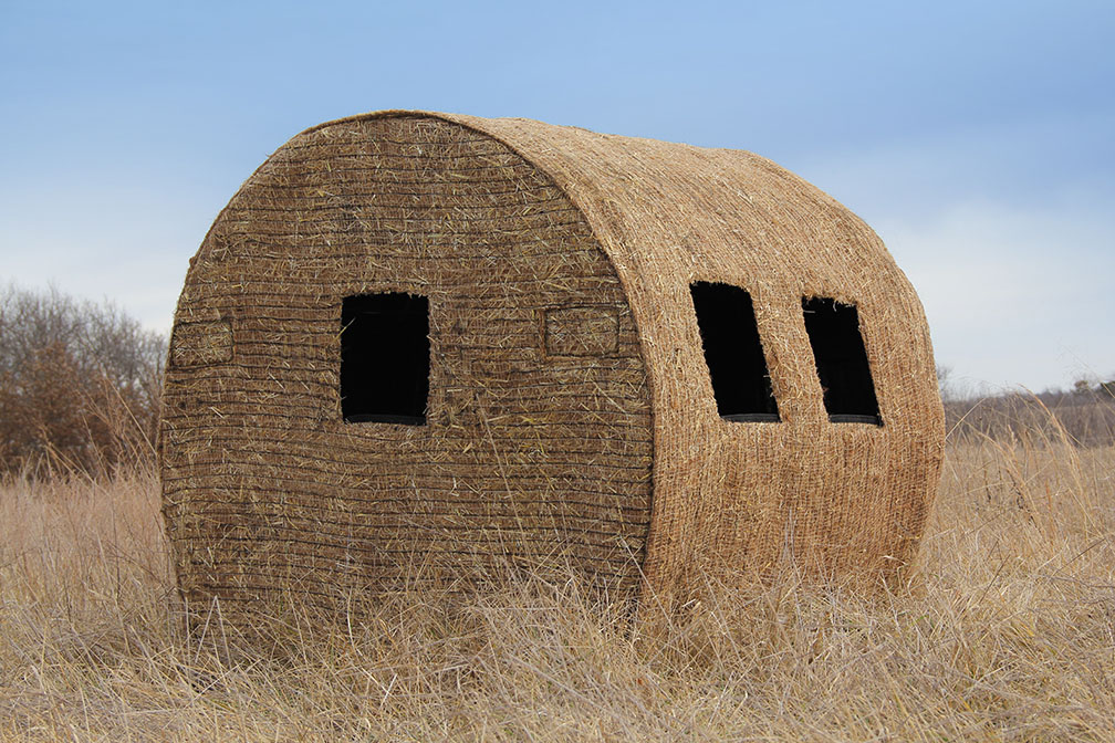 Hay on sale bale blind